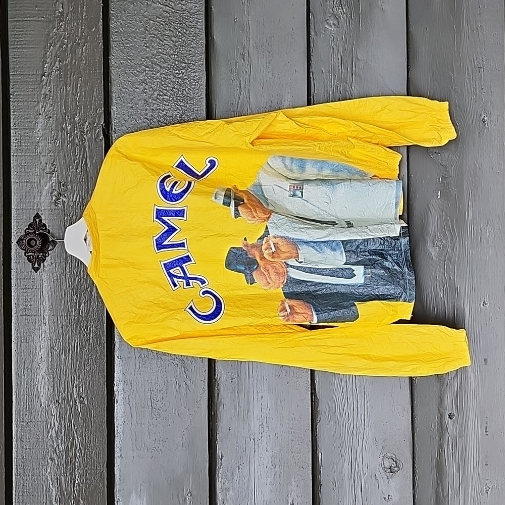 CAMEL Vintage 90s Tyvek Jacket sz XL - Picture 2 of 5